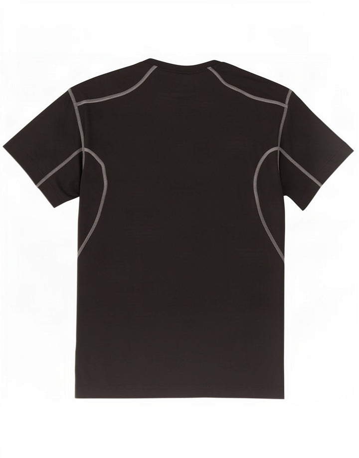 Nike Herren T-Shirt Top Large Schwarz Polyester