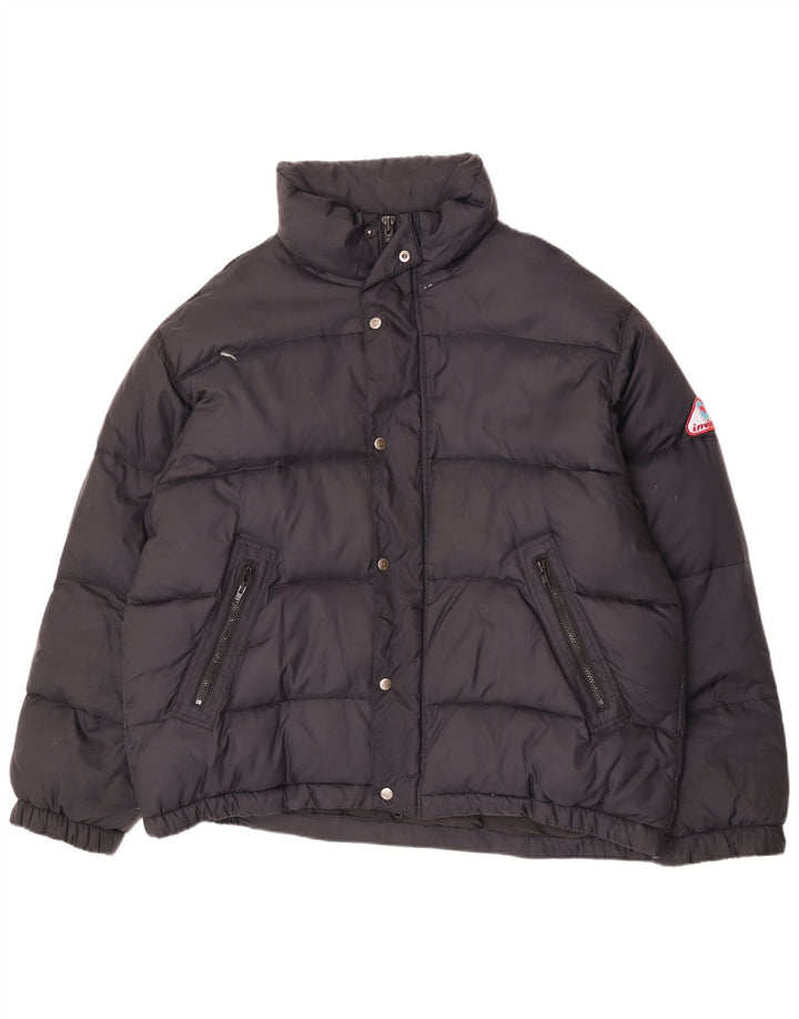 Invicta Herren-Jacke mit Kapuze, gepolstert, UK 44, 2XL, Schwarz, Polyamid
