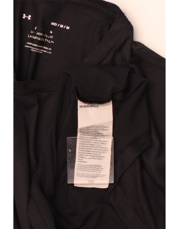 UNDER ARMOUR Herren T-Shirt Top Medium Schwarz Polyester
