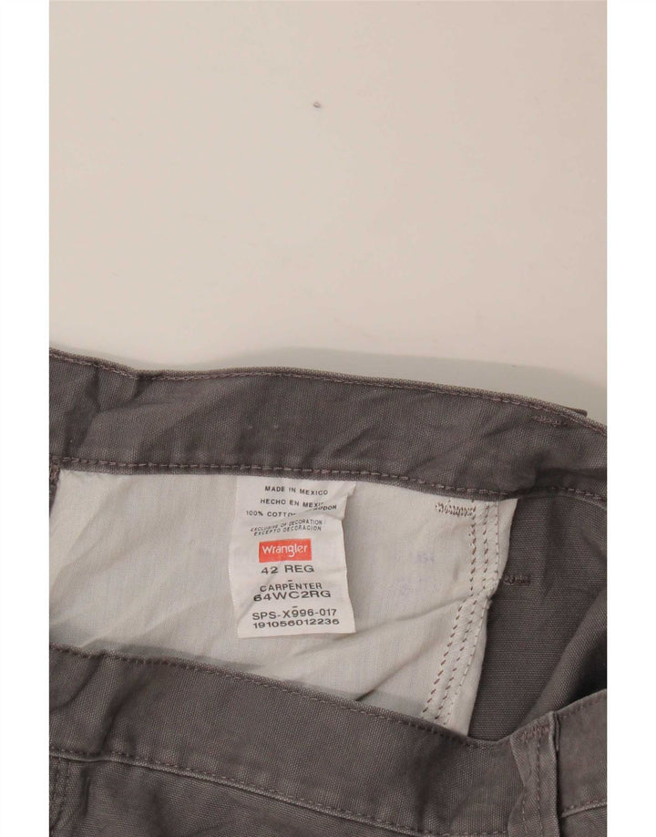 Wrangler Herren Cargoshorts W42 2XL Graue Baumwolle