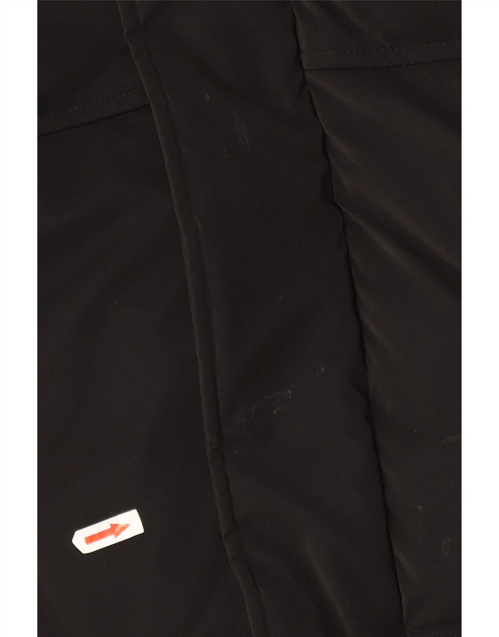 Zara Herren-Mantel mit Kapuze, gepolstert, UK 38, mittelschwarz