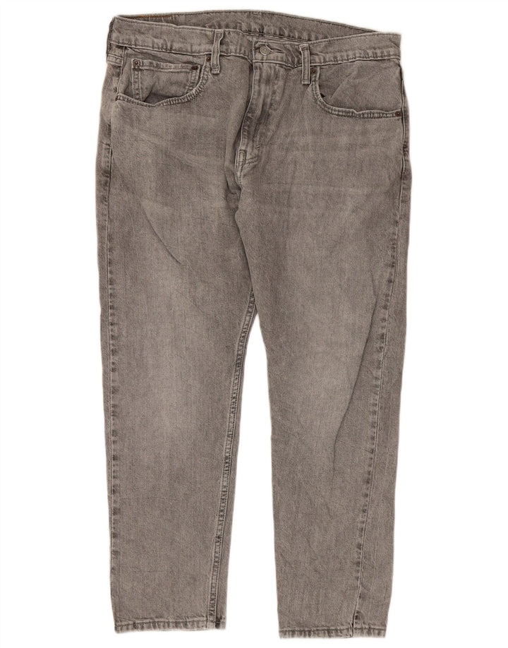 Levi's Herren 512 Slim Tapered Jeans W36 L29 Graue Baumwolle