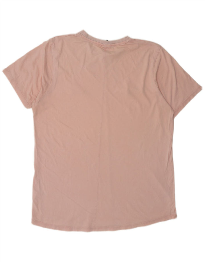 Ellesse Herren T-Shirt Top XL Rosa Baumwolle