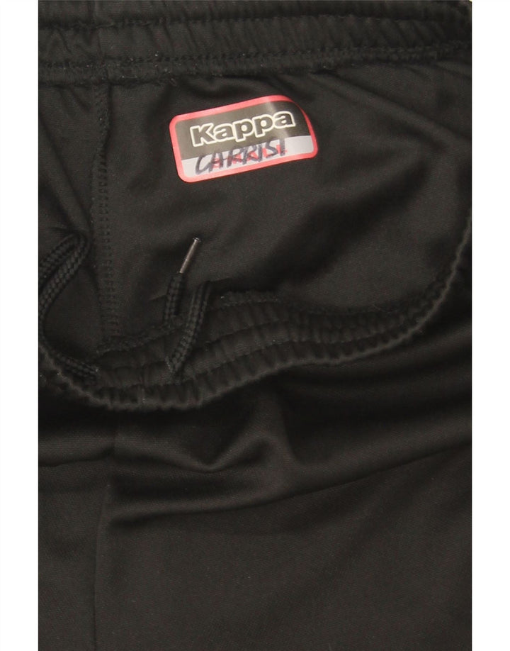 Kappa Herren-Trainingshose, Größe S, Schwarz, Polyester