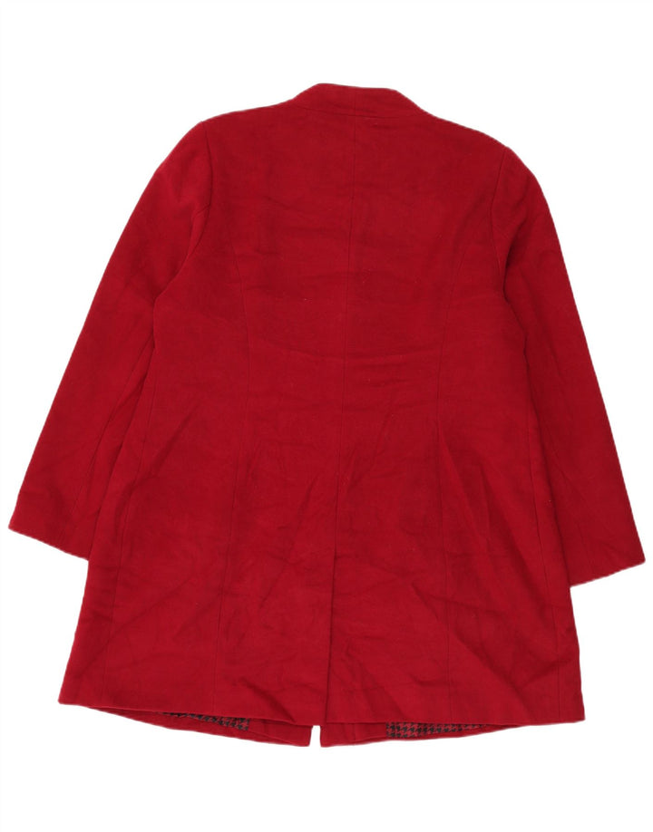 Marks & Spencer Damenmantel UK 18 XL Rot Polyester