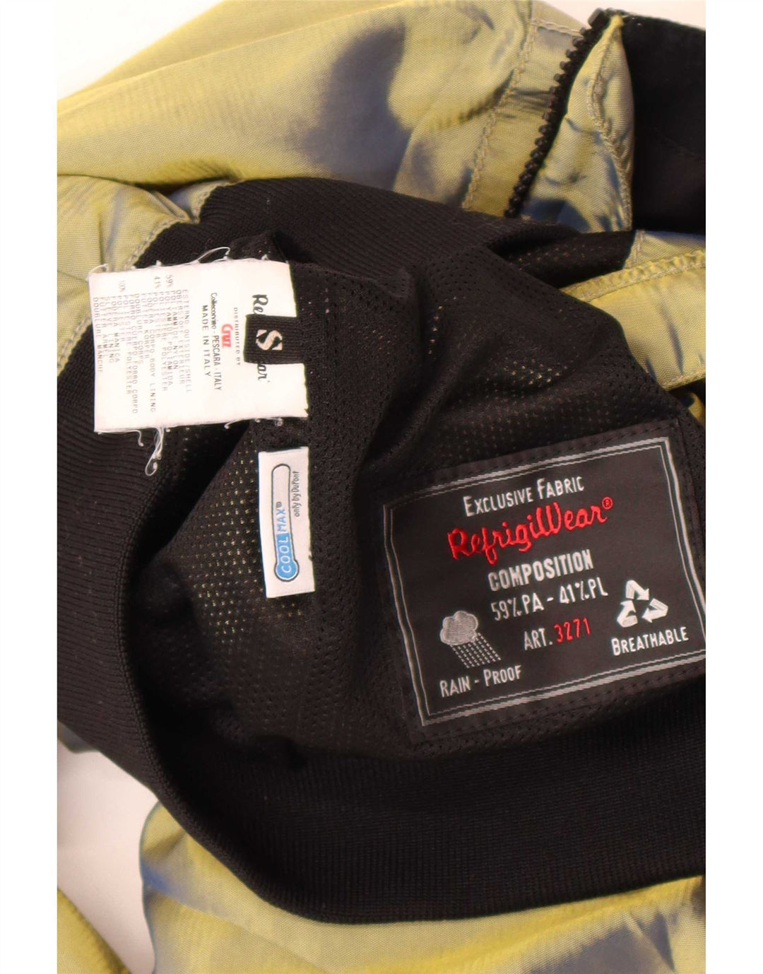 Refrigiwear Damen Bomberjacke UK 10 Small Grün Polyamid