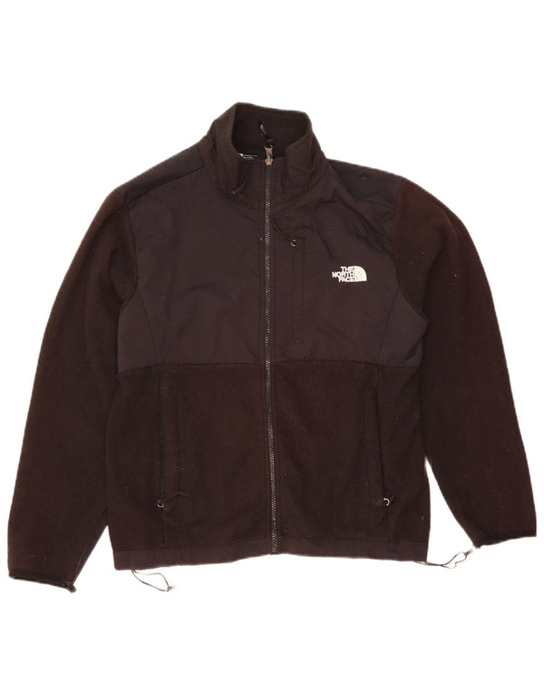 Übergroße Fleecejacke für Damen von The North Face, UK 10, Small, Schwarz, Farbblock