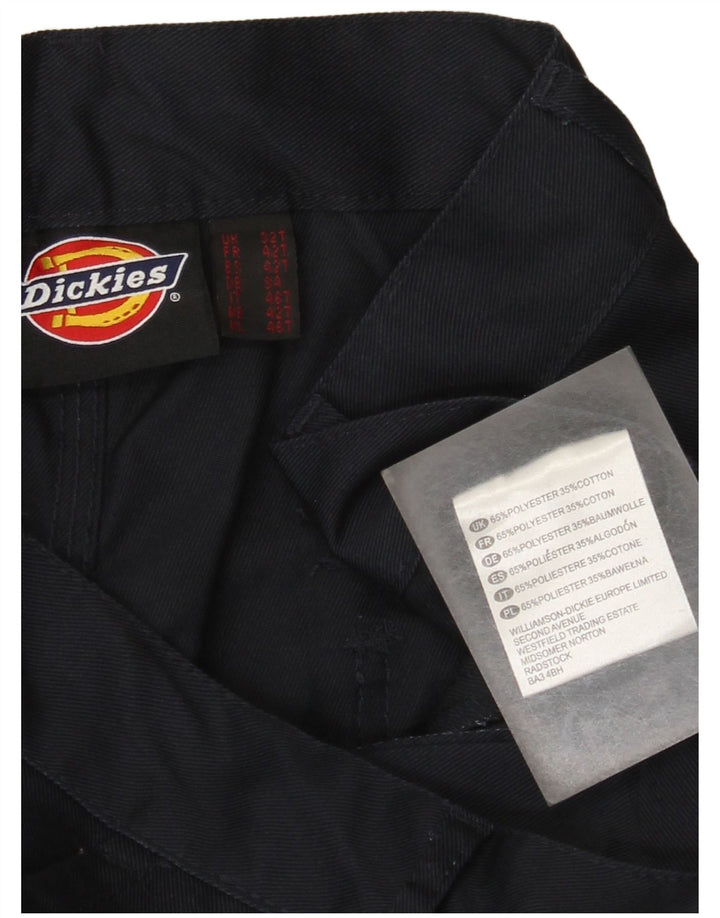 Dickies Gerade Herren-Cargohose W32 L30 Marineblaues Polyester