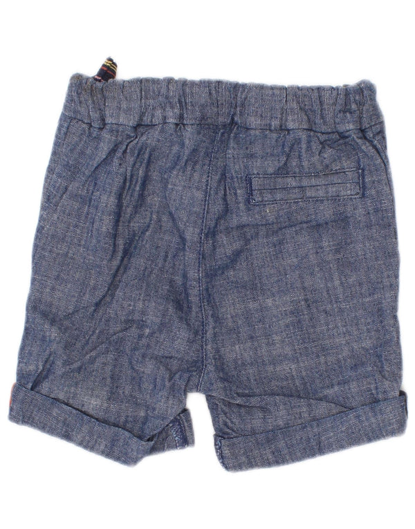 Ted Baker Baby-Jungen-Chinoshorts, 3–6 Monate, W16, blaue Baumwolle