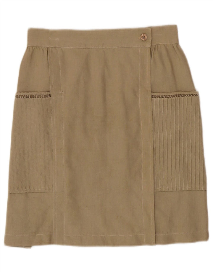 LES COPAINS Damen Wickelrock W27 Small Grün
