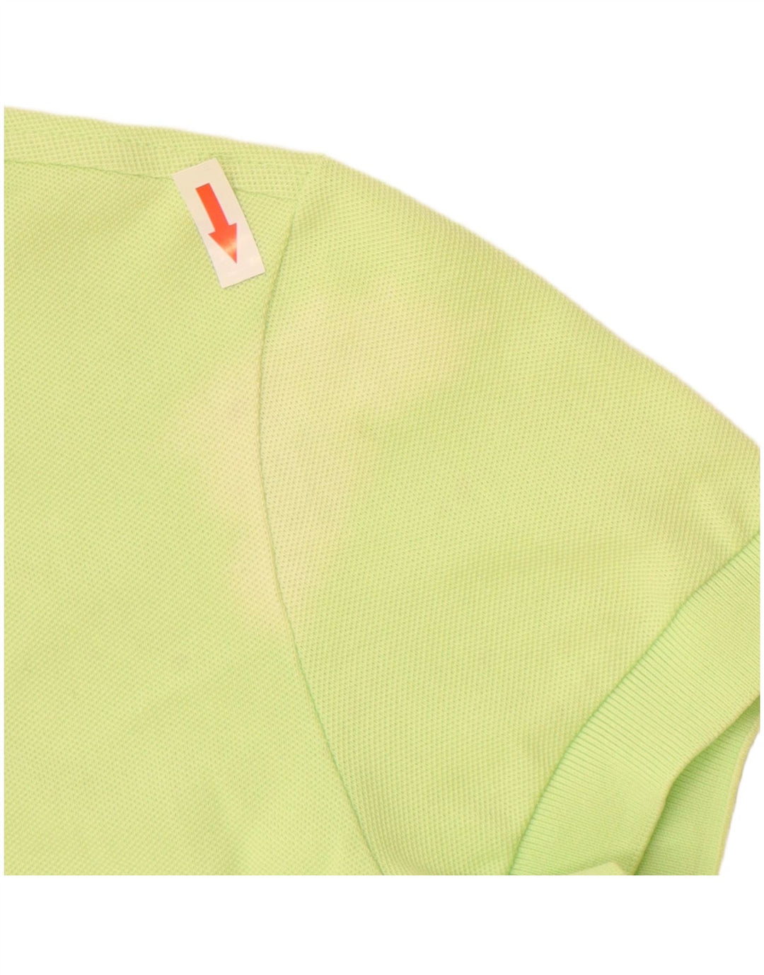 Lacoste Damen-Poloshirt, Größe 38, mittelgrüne Baumwolle