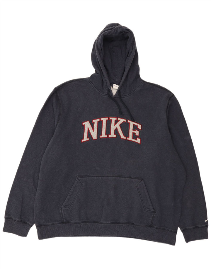 Nike Herren Graphic Hoodie Pullover 2XL Marineblau