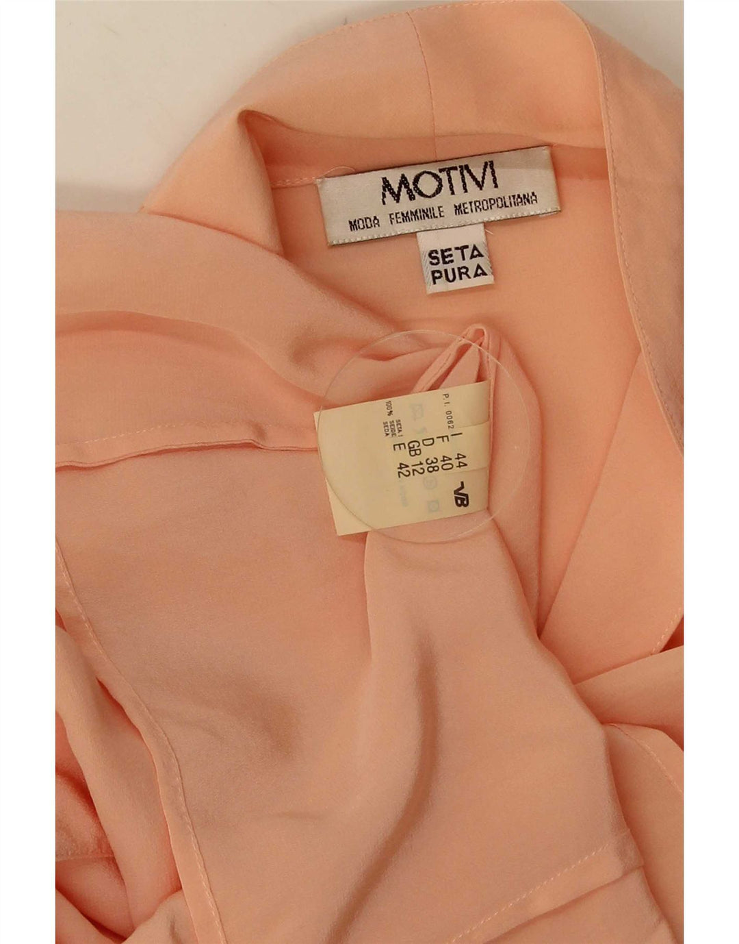 MOTIVI Damen Hemdbluse UK 12 Mittelrosa Seide