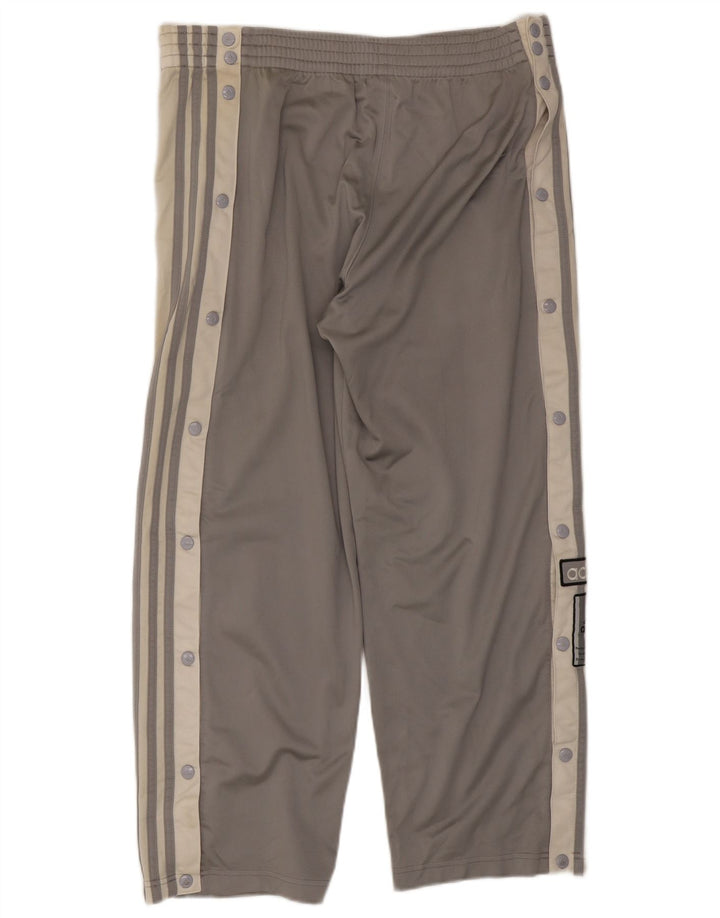Adidas Herren-Trainingshose mit Grafik, XS, grau, Polyester