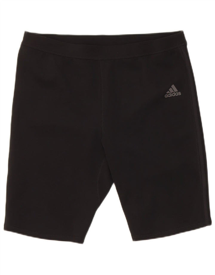 Adidas Damen Climacool Sport Shorts UK 18 XL Schwarz Polyester