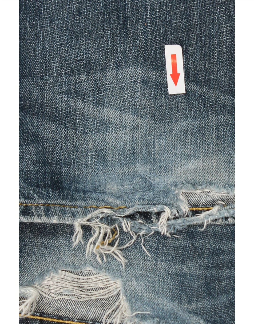 Gap Herren Straight Jeans W34 L34 Blaue Baumwolle