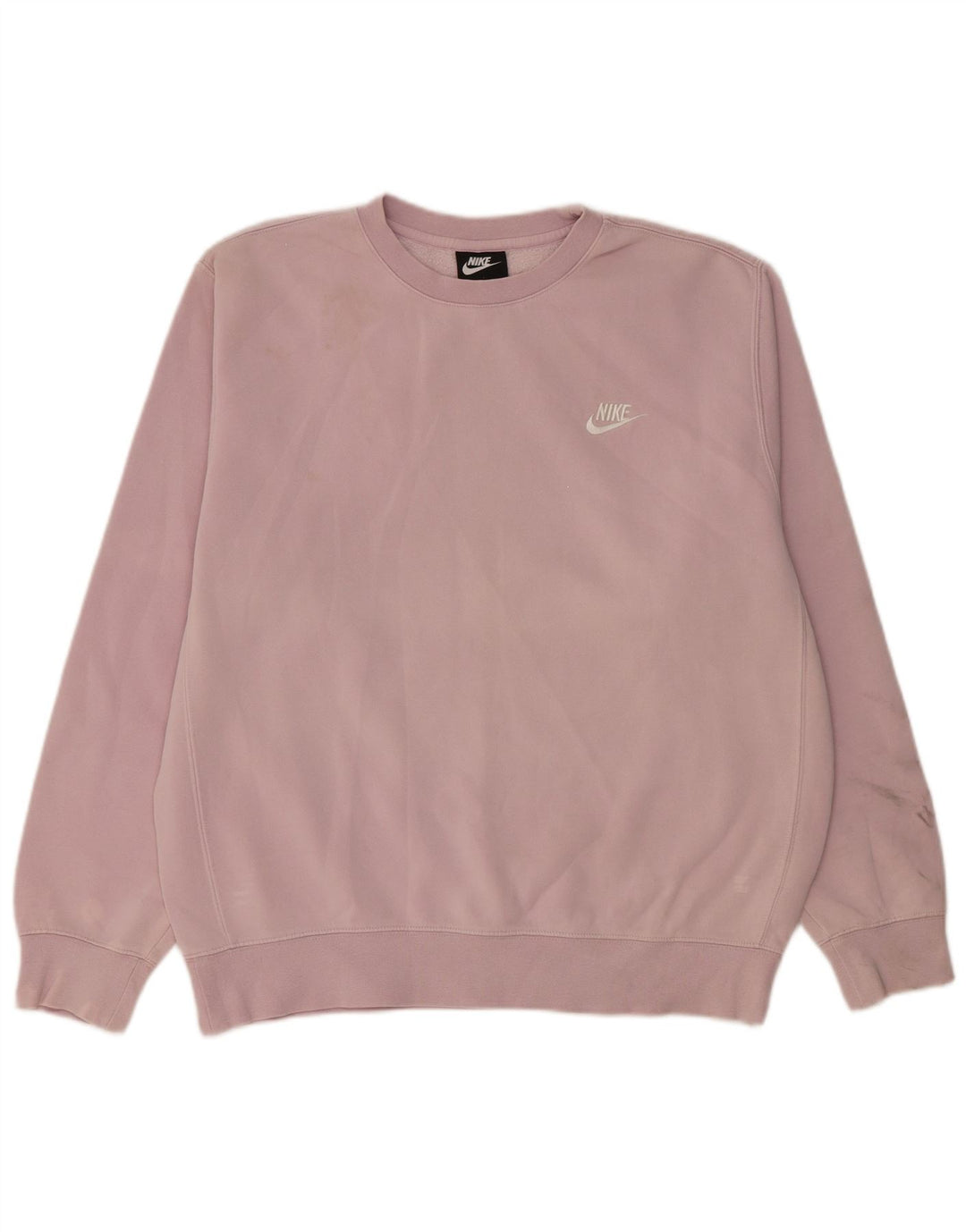 NIKE Damen-Sweatshirt in Übergröße, Größe UK 14, mittellila, Baumwolle