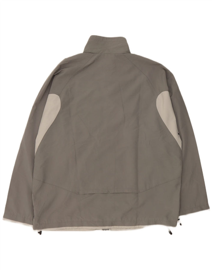 Lotto Herren-Trainingsanzug-Oberteil, Jacke, XL, Grau, Colourblock-Polyester