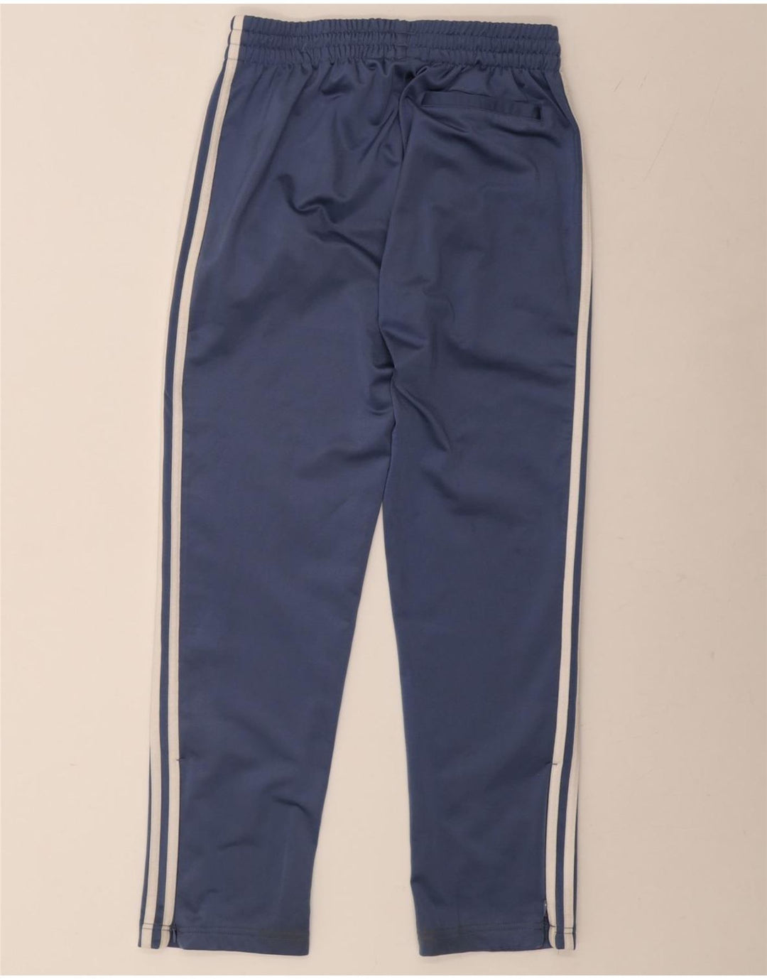 Adidas Herren-Trainingshose aus mittelblauem Polyester