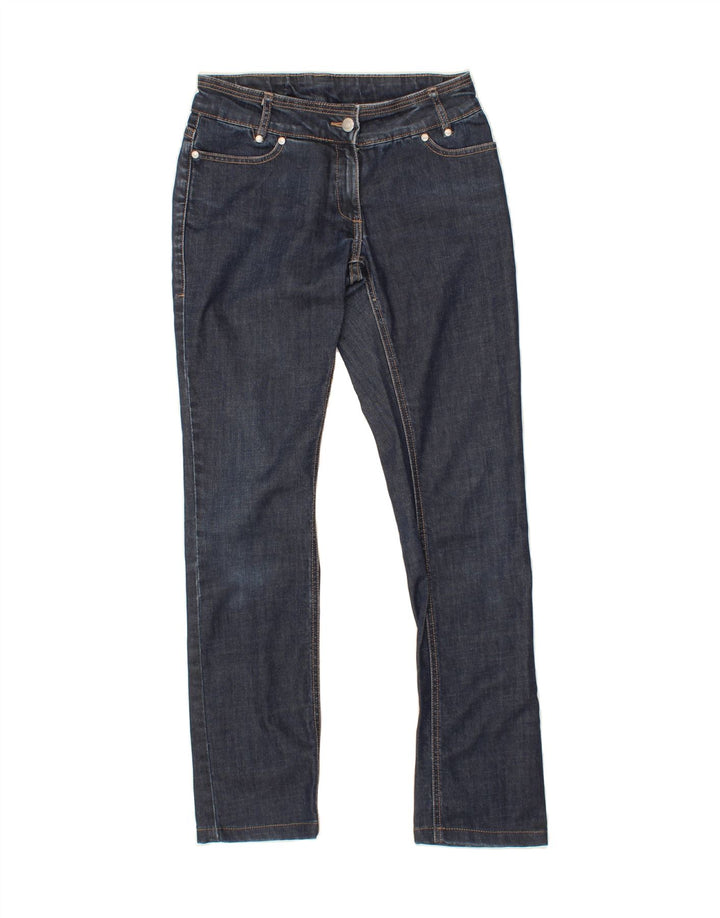 SERGIO TACCHINI Womens Slim Jeans W28 L30  Navy Blue Cotton Vintage Sergio Tacchini and Second-Hand Sergio Tacchini from Messina Hembry 
