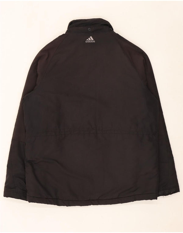 ADIDAS Herren Windjacke UK 40 Large Schwarz Polyester