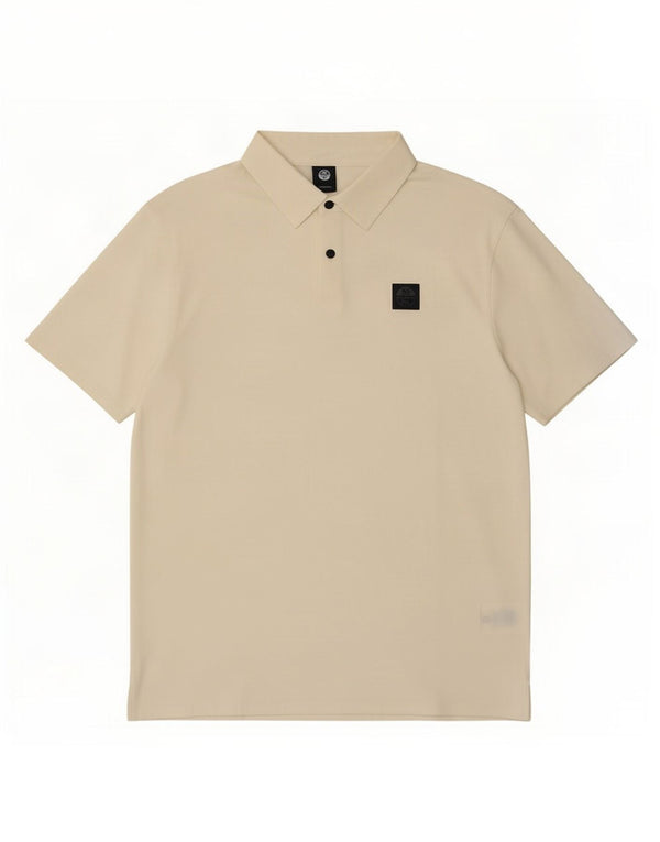 North Sails Mens Loose Fit Polo Shirt Small White Polyamide
