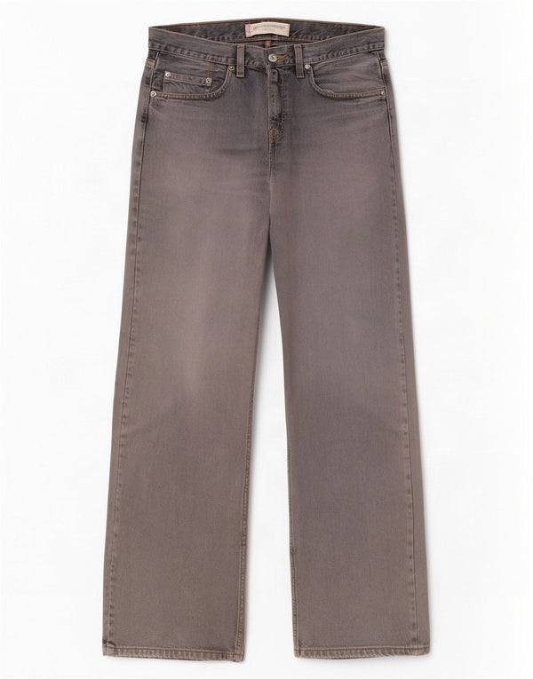 Levi's Herren 529 Low Waist Straight Jeans W32 L32 Graue Baumwolle