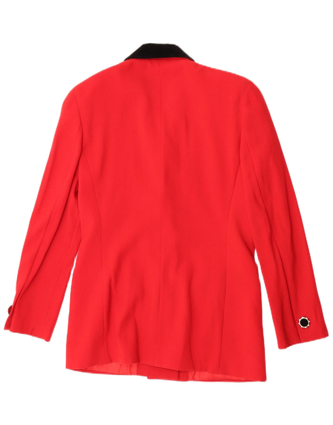 Renato Balestra Damen schicke 3-Knopf-Blazerjacke IT 40 Small Red Classic