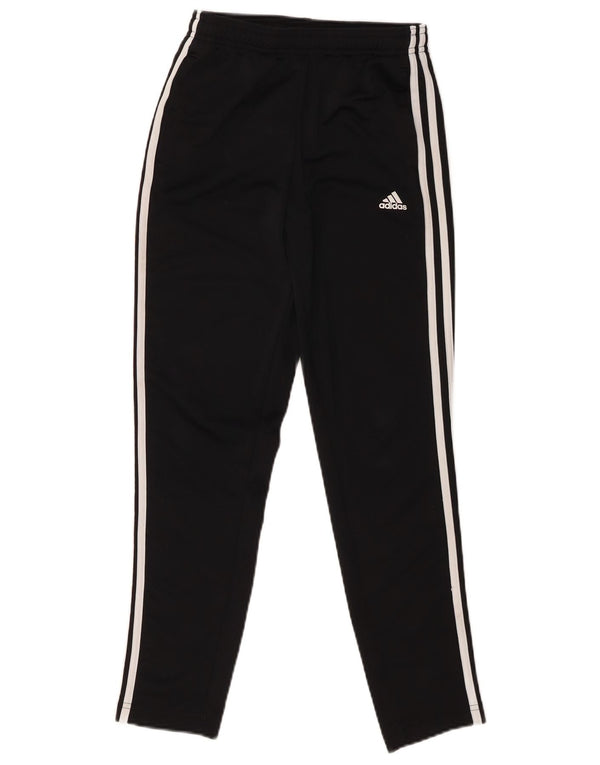 Adidas Mädchen Aeroready Trainingshose 11–12 Jahre, schwarzes Polyester