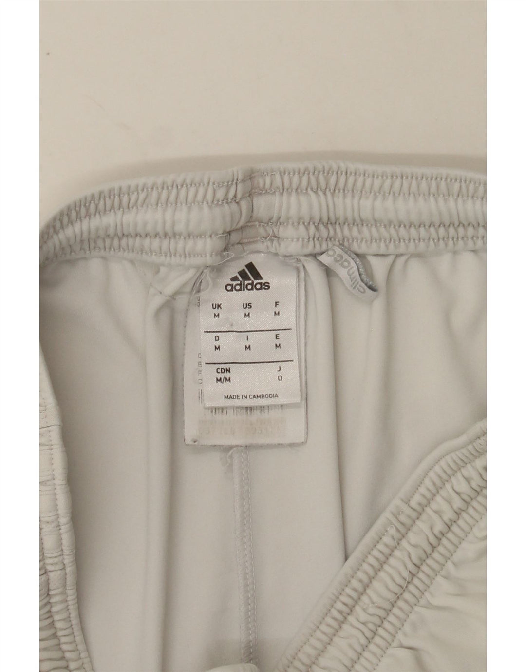 ADIDAS Boys Climacool Sport Shorts 9-10 Years Medium Off White Polyester Vintage Adidas and Second-Hand Adidas from Messina Hembry 
