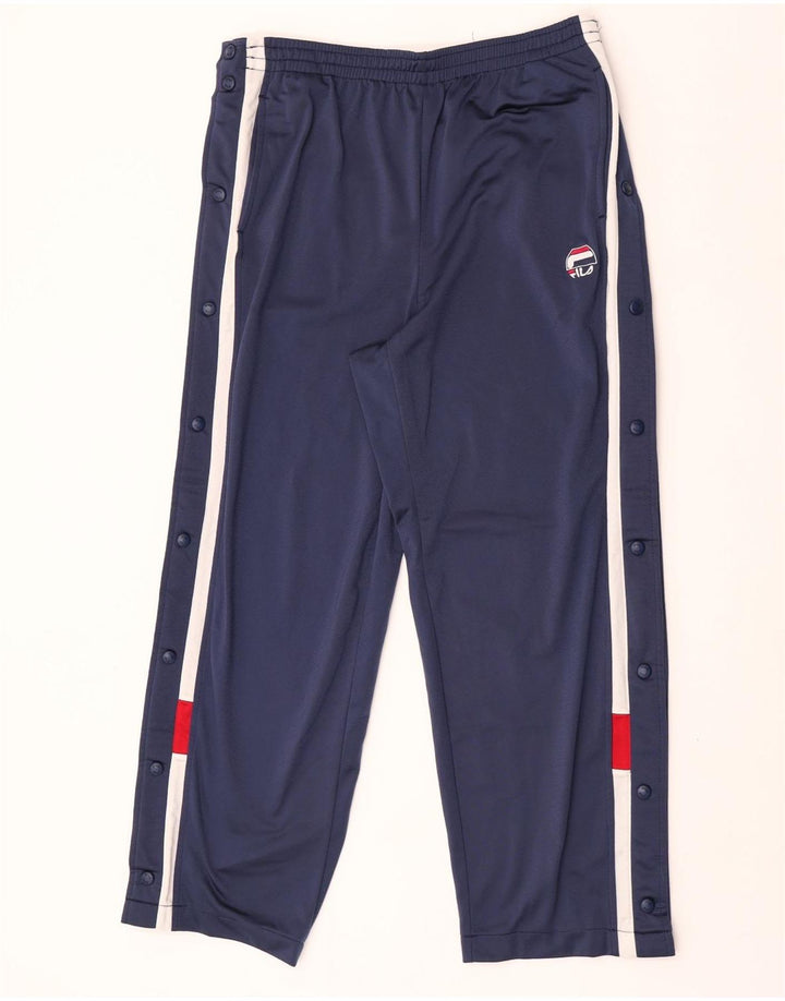 Fila Herren-Trainingshose, Größe L, Marineblau