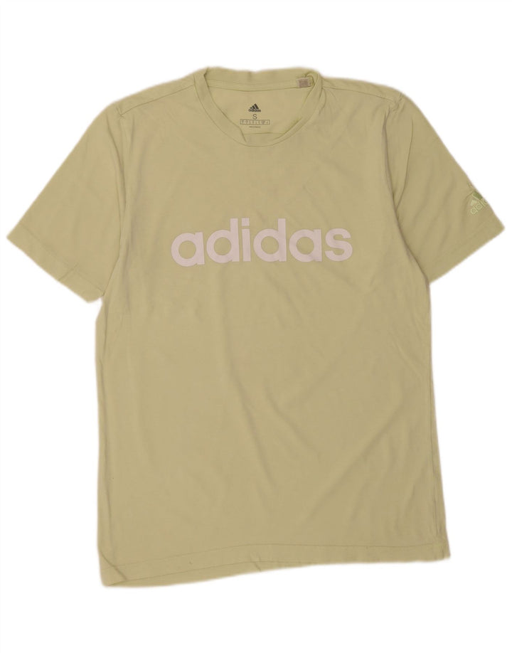Adidas Herren Grafik T-Shirt Top Small Grün