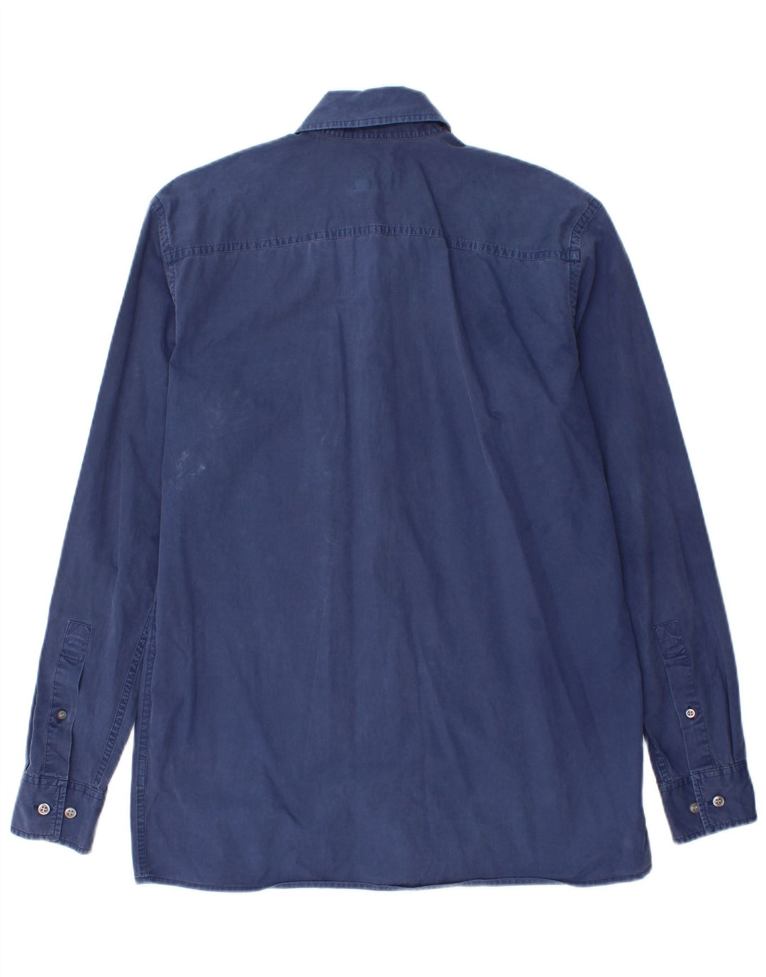 Gas Herren-Hemd, klein, marineblau, Baumwolle