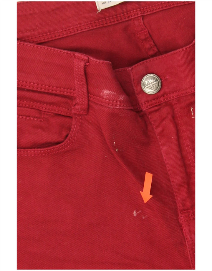 ZARA Damen Skinny Jeans EU 38 Small W28 L30 Rot