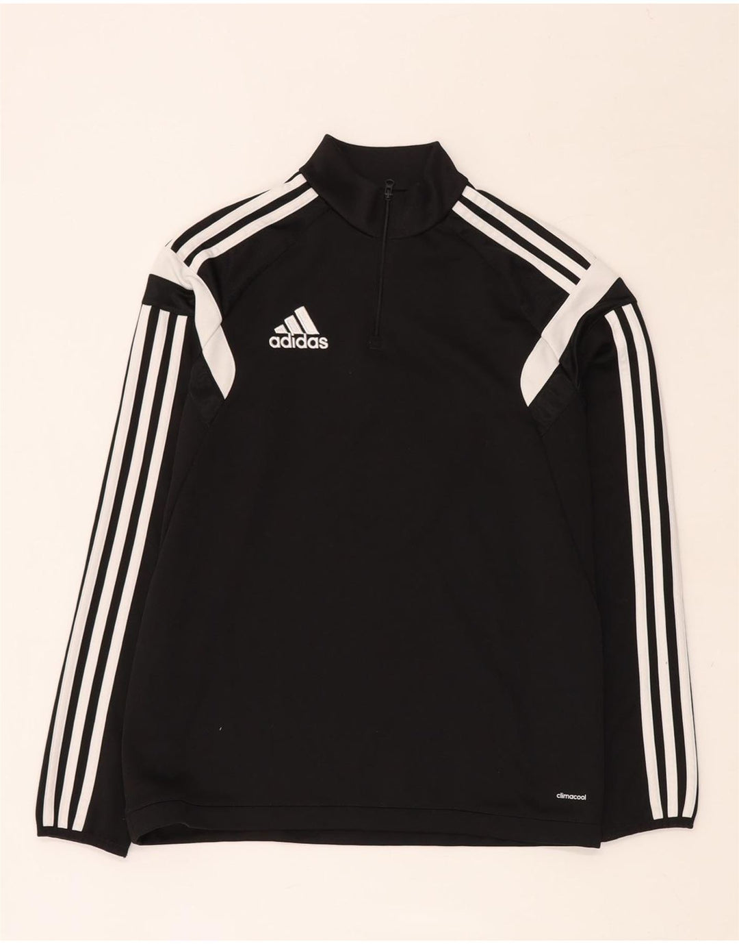 ADIDAS Climacool Pullover-Trainingsanzug für Jungen, 13–14 Jahre, XL, Schwarz