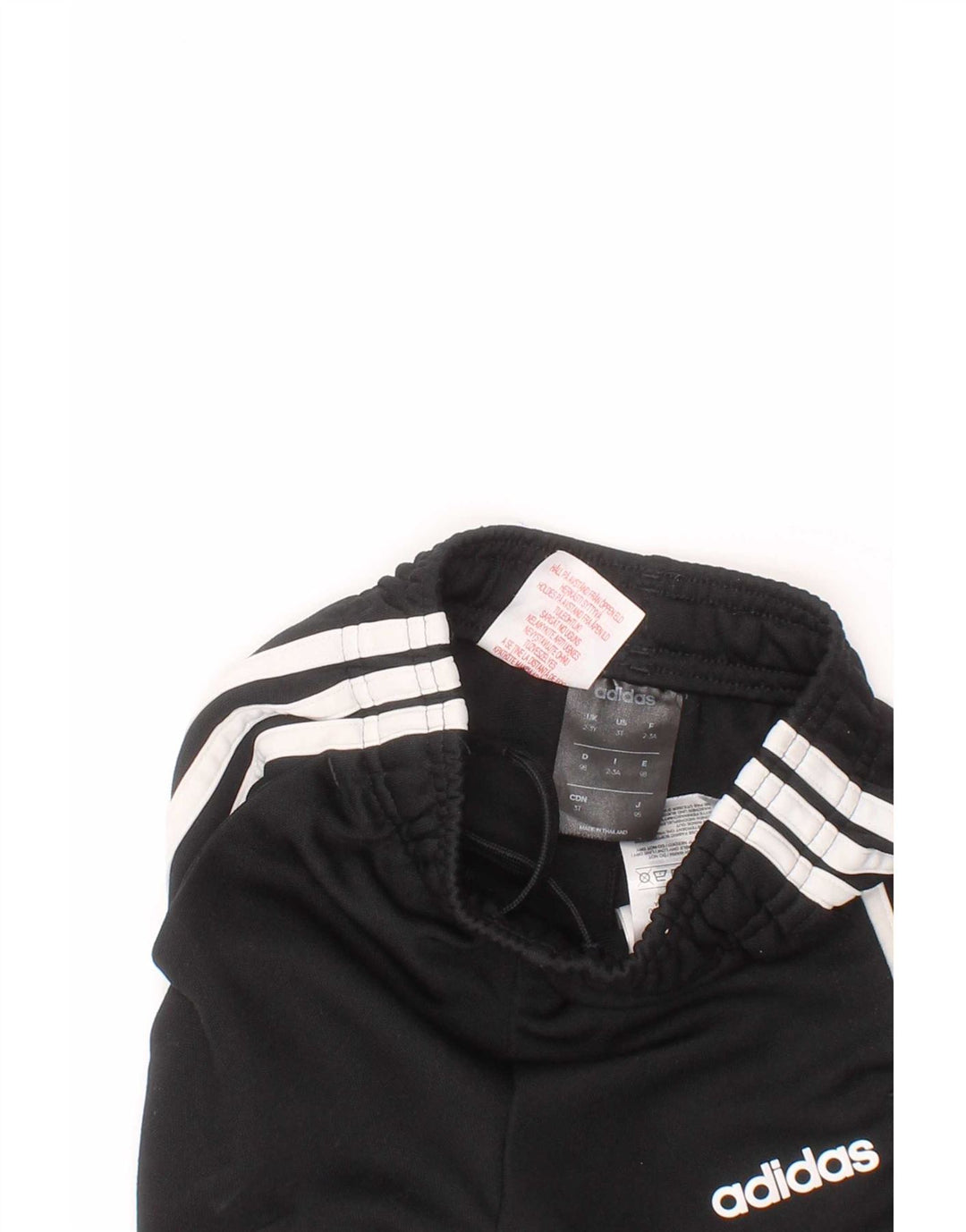 Adidas Trainingshose für Jungen, 2–3 Jahre, Schwarz, Polyester, Sport