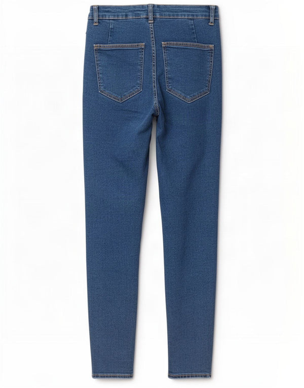 Zara Womens Skinny Jeans EU 38 Small W28 L27 Blue