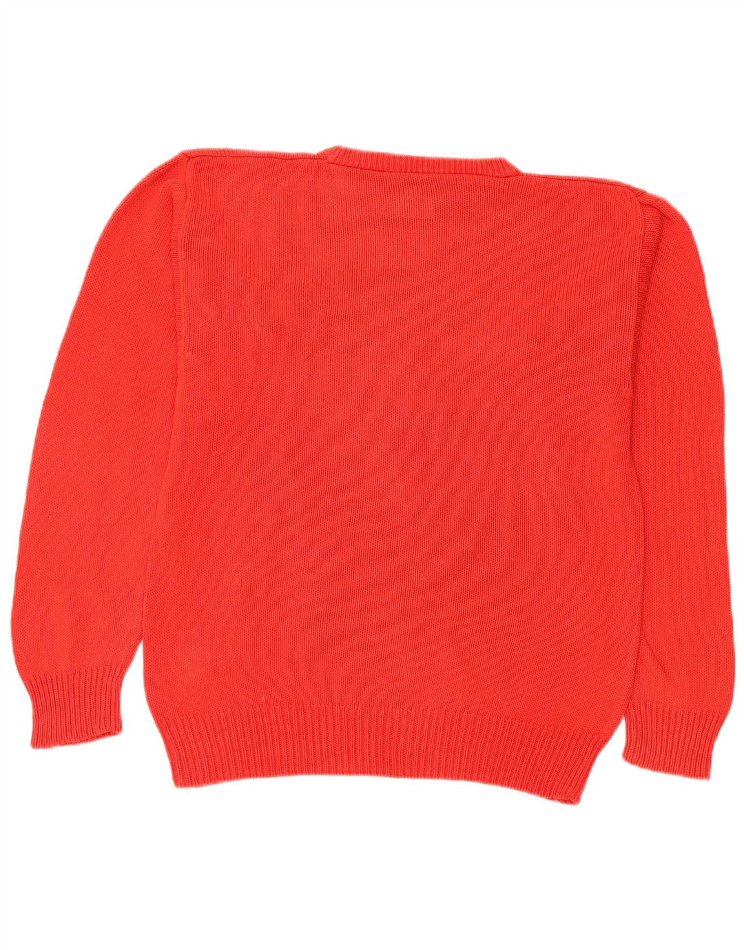 Puma Herren-Pullover mit Rundhalsausschnitt, Größe S, rote Baumwolle