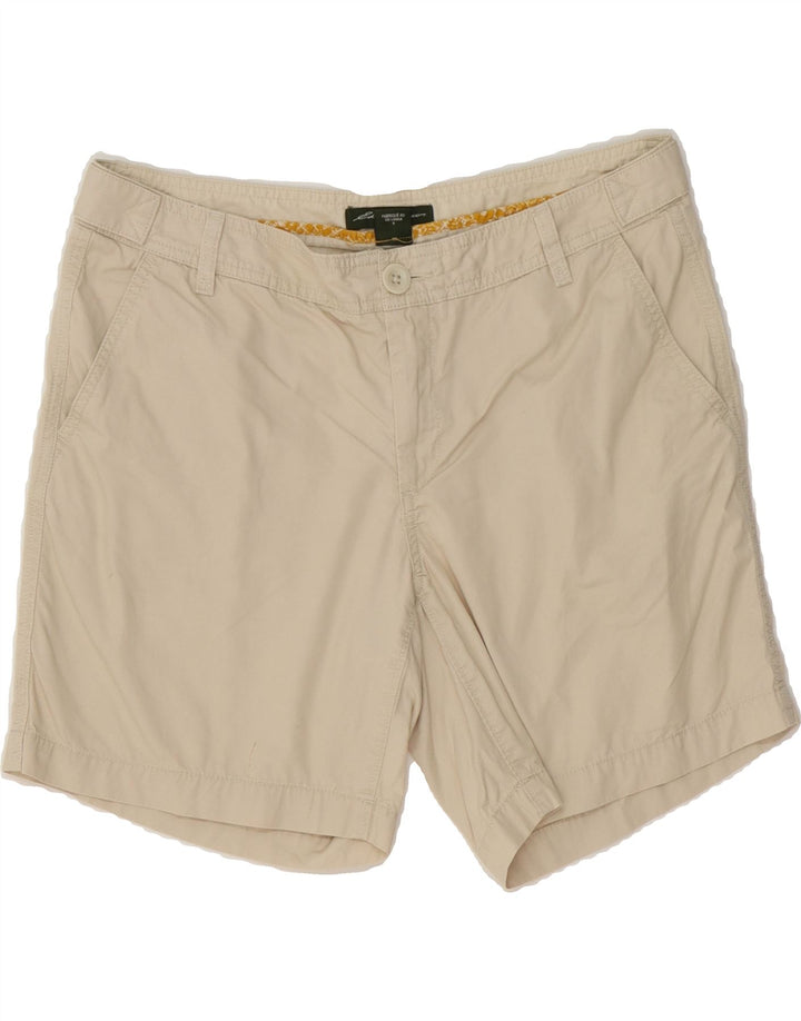 EDDIE BAUER Womens Chino Shorts US 8 Medium W32  Beige Cotton Vintage Eddie Bauer and Second-Hand Eddie Bauer from Messina Hembry 