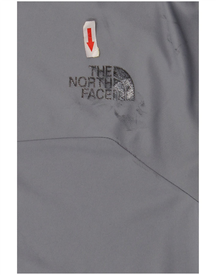 The North Face Herren-T-Shirt-Oberteil, großes graues Colourblock-Polyester
