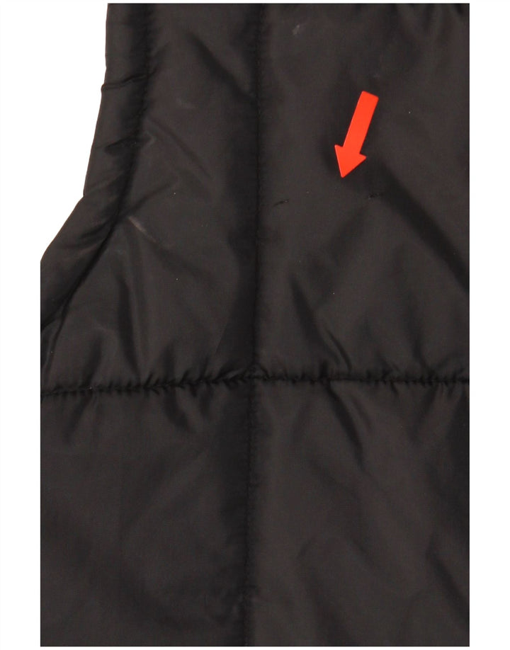 St. Bernard Wattierte Damenweste UK 14 Large Schwarz Nylon
