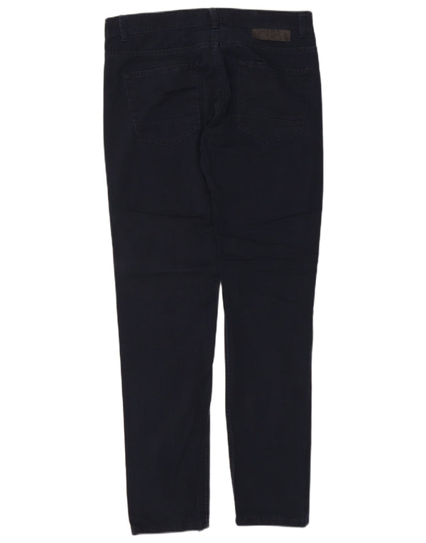 Benetton Herren Slim Jeans W34 L32 Marineblau