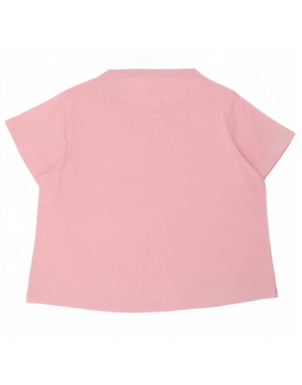 Nike Mädchen T-Shirt mit Grafik, 12–13 Jahre, Größe L, Rosa