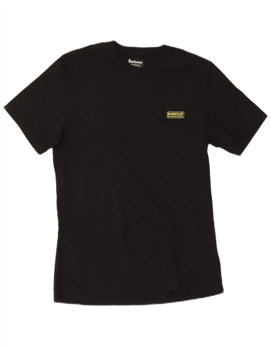 Barbour Herren Slim Fit T-Shirt Top Large Schwarz Baumwolle