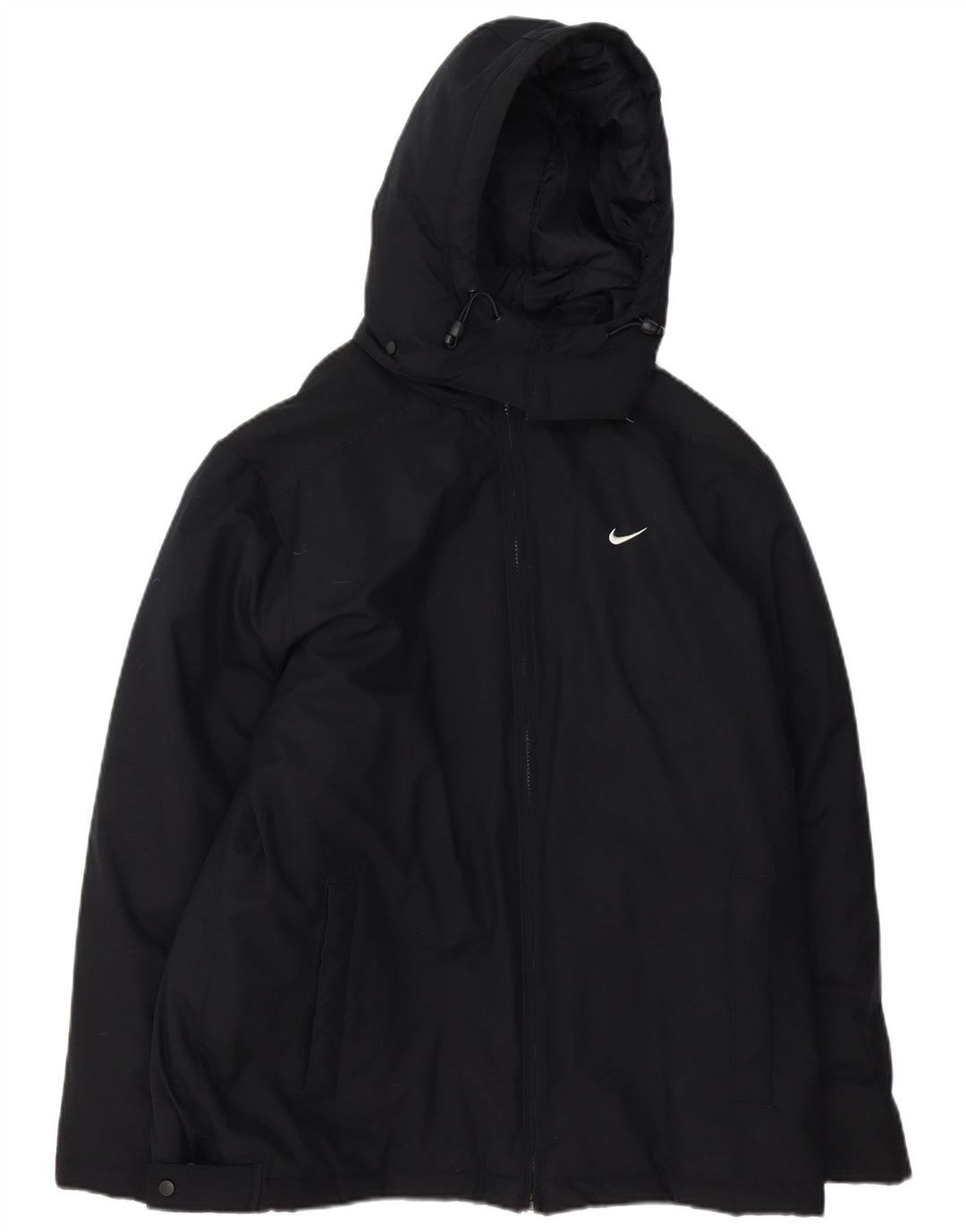 Nike Herren-Windbreakerjacke mit Kapuze, Gr. 38, mittelschwarz