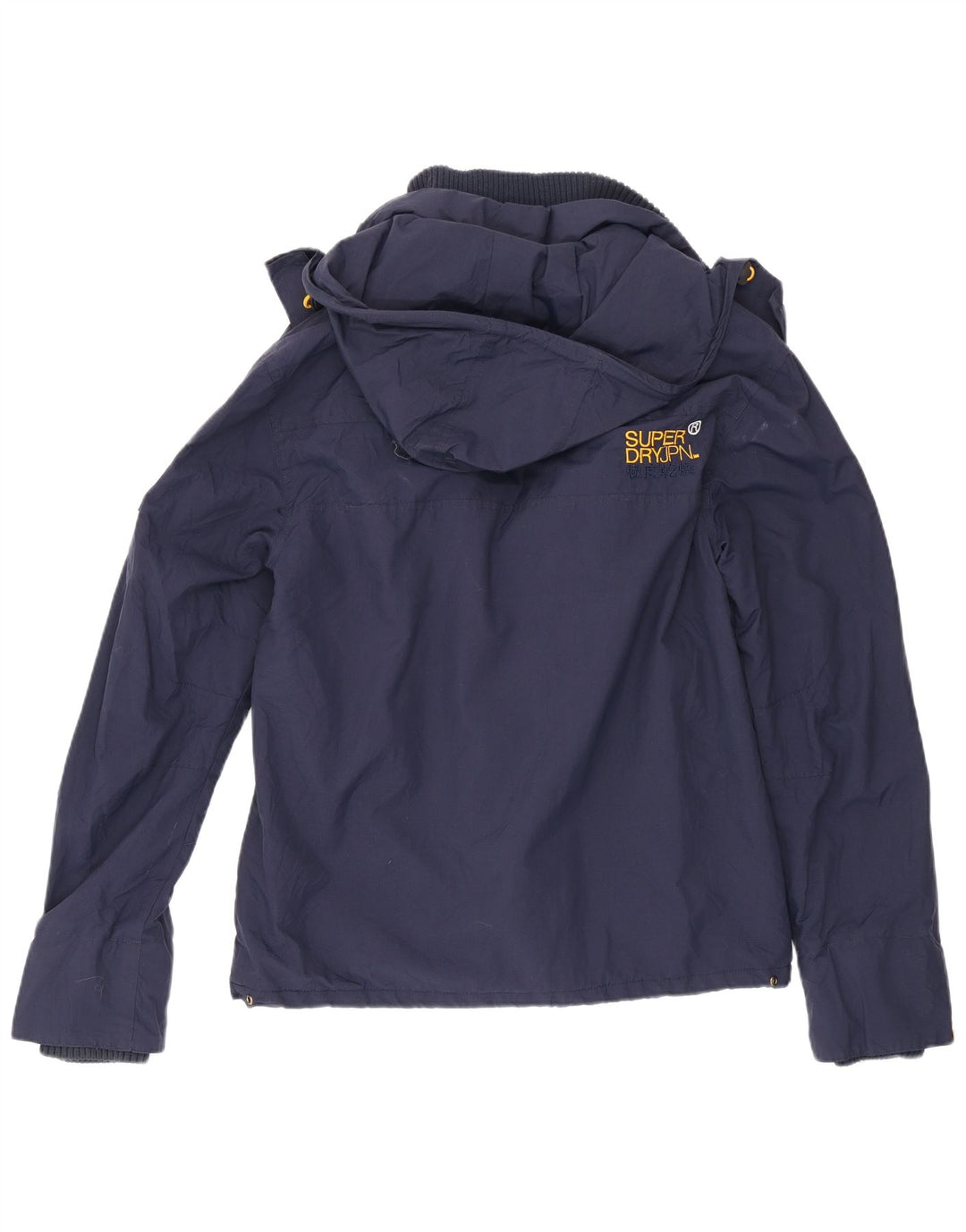 Superdry Herren-Windbreaker-Jacke mit Grafik, UK 38, mittleres Marineblau