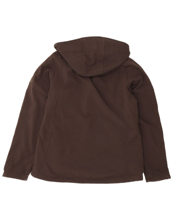 Mountain Warehouse Damen-Windbreakerjacke mit Kapuze, Gr. 14, Braun