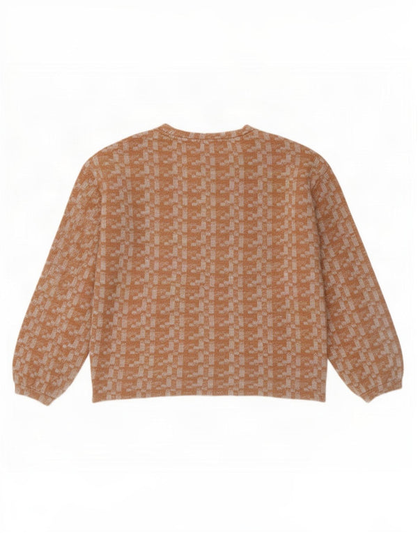 Marks & Spencer Damen-Pullover mit U-Boot-Ausschnitt, Gr. 18, XL, Rosa meliert