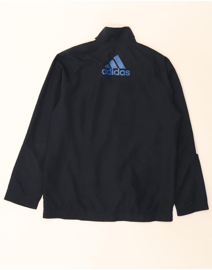 Adidas Jungen Graphic Full Trainingsanzug 15-16 Jahre Marineblaues Polyester