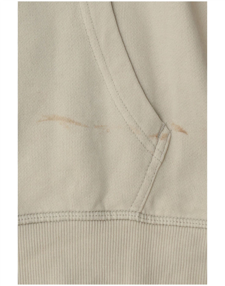 Billabong Damen Kapuzenpullover US 14 XL Off White Cotton